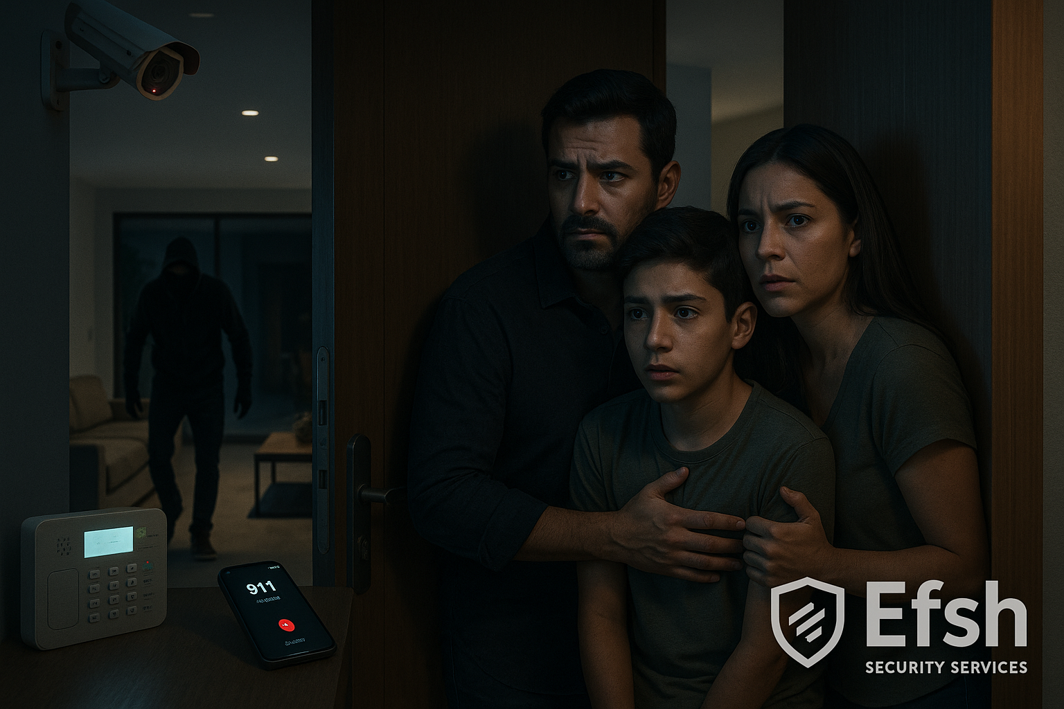 ¿Qué hacer si un intruso entra a tu casa?