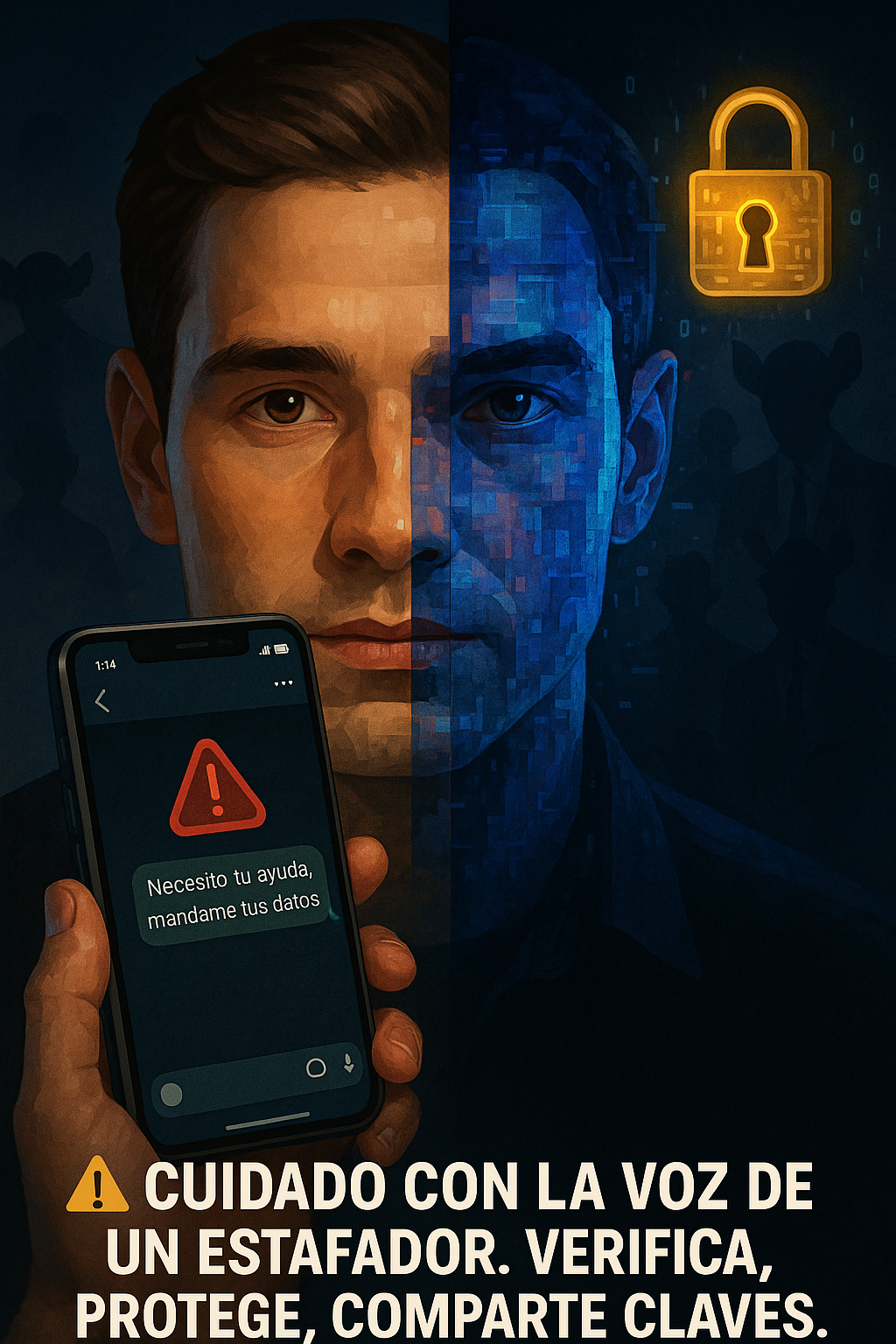 🚨 Cuando la voz de tu infancia se convierte en la voz de un estafador