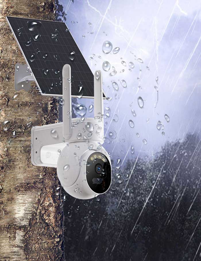 Cámara de Seguridad Solar 4G Exterior 2.0MP ZDC-Q9-4G