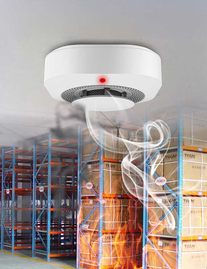 Detector de Humo Inalámbrico ZDD-312SW