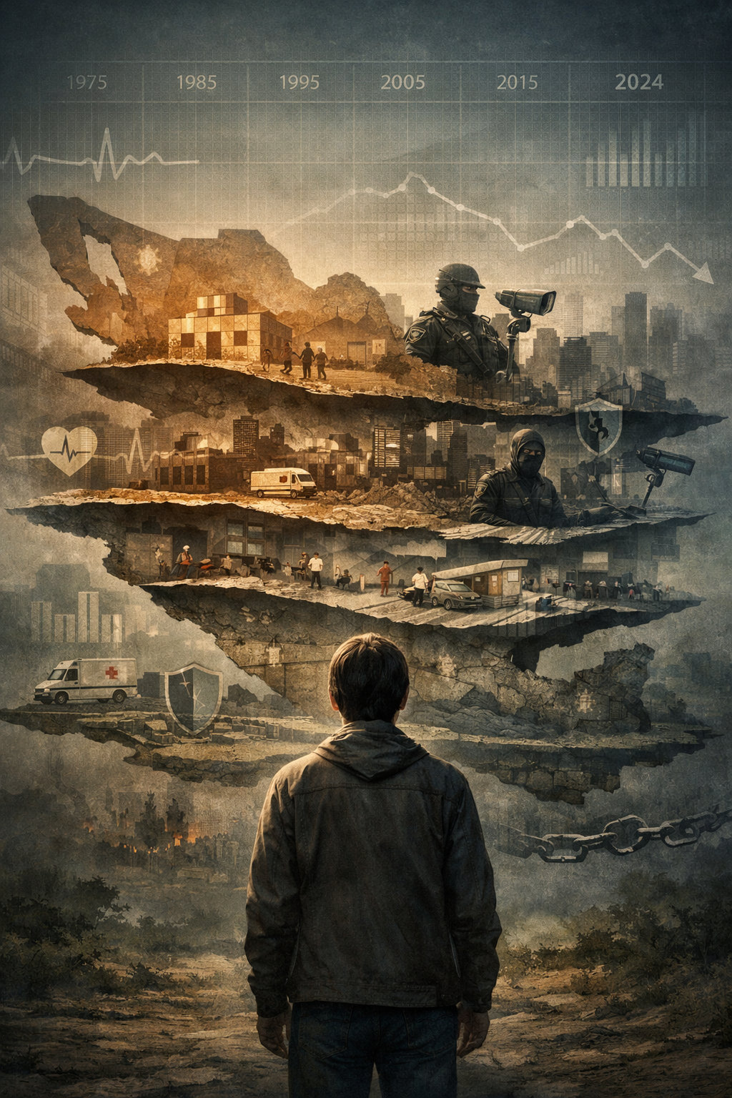 México en perspectiva histórica y comparada 50 años de resultados medibles en educación, salud, seguridad, economía y gobernanza (1975–2024)