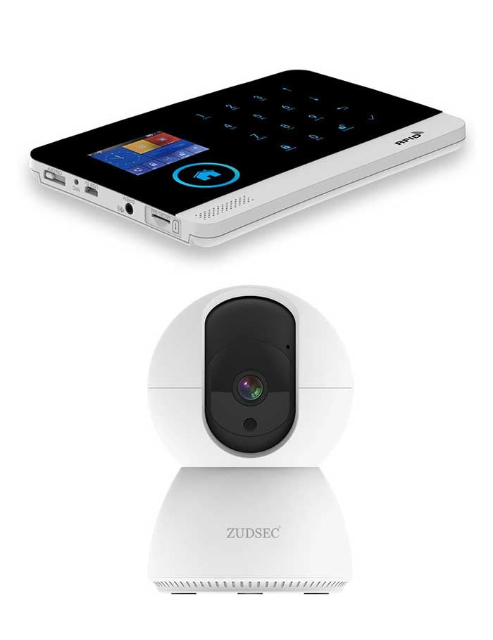 Sistema de alarma para el hogar WiFi/GSM ZDAS-F8