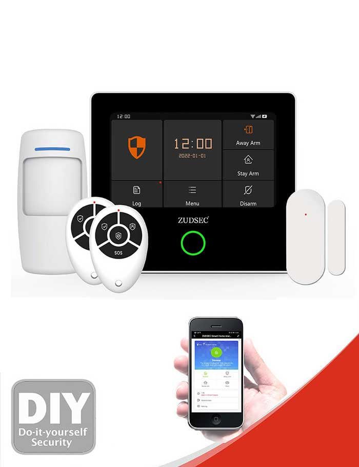 Sistema de Seguridad para el Hogar 4G WiFi/GSM  ZDAS-P9