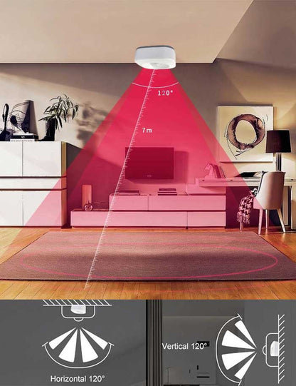 Detector de movimiento inteligente WiFi  ZDD-002PIR-WF
